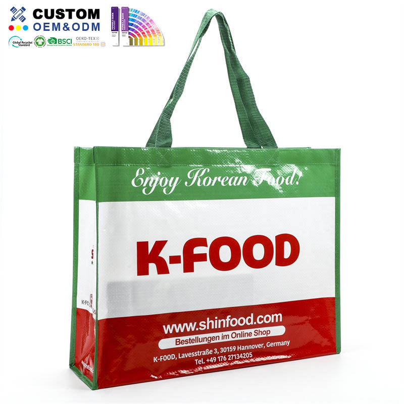 ถุงลามิเนตสาน PP ขนาดใหญ่ K-Food